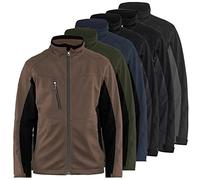 Blakläder 495025164599XS Veste softshell, Vert Olive Foncé/noir, Taille XS
