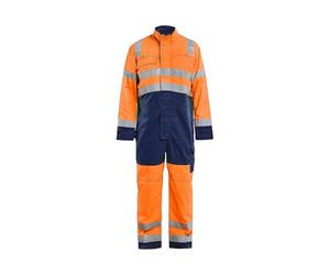 Blakläder 637318045389C46 High Vis Combinaison class 2 Taille C46 Orange/Marine Bleu