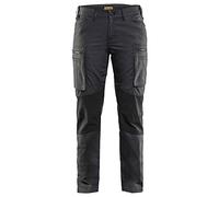 Blakläder 715918459899C46 Pantalon services femme Taille C46 Gris Foncé/Noir
