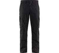 Blaklader 14481832 Pantalons industriels poches extensibles et genouillères, Noir/gris foncé, taille C154