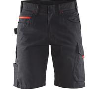 Blakläder Blakläder Shorts de maintenance Service Plus, Noir / rouge, Taille de confection DE: 58 Quantité:1