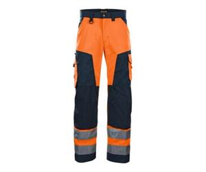 Blakläder BLAKLÄDER Pantalon de sécurité haute visibilité, orange / marine, taille DE: 24 Quantité:1
