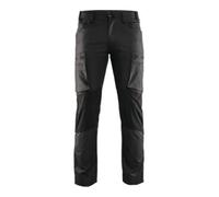 Blaklader 14591146 Service Pantalon Stretch, Gris foncé/ Noir, taille D104