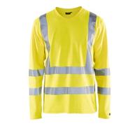 Blakläder Blakläder Polo de signalisationà manches longues, jaune, Taille unisexe: 2XL Quantité:1
