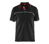 Blakläder Blakläder Polo Service Plus, Noir / rouge, Taille unisexe: XL Quantité:1