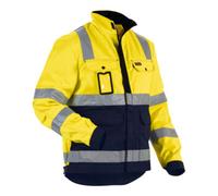 Blakläder Blakläder Veste de signalisation, jaune / bleu marine, Taille unisexe: L Quantité:1