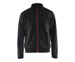 Blakläder Blakläder Veste de survêtement Service Plus, Noir / rouge, Taille unisexe: M Quantité:1