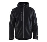 Veste softshell BLAKLADER à capuche - Noir/gris - 494925179992