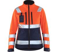 Blåkläder Femmes Arbeitsjacke Veste Softshell haute visibilité 49022517 3XL