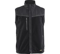 Gilet polaire coupe-vent sans manches Noir 38552524 - Taille au choix