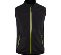 Blakläder 385025169933M Gilet softshell, Noir/jaune, Taille M