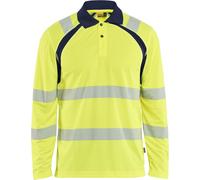 Blåkläder Polo à manches longues High Vis UV 35981013 XS