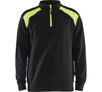 Blåkläder Sweatshirt demi-zip bicolore 33531158 M