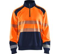 Blåkläder Sweatshirt haute visibilité demi-zip 35562528 XL