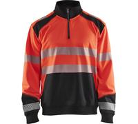 Blåkläder Sweatshirt haute visibilité demi-zip 35562528 XL