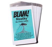 BLAM! Mostiky: 30 Films adhésifs Compatible piège pondoir Biogents(*) BG-Gat(*) / Reflect-Tech(*) et HexaCatch(*). Pack de 30 Sticky Cards (Cartes adhésives) Contre Les moustiques Tigres.