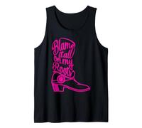 Blame It All on My Roots Bottes de Campagne Rose Débardeur