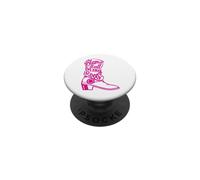 Blame It All on My Roots Bottes de Campagne Rose PopSockets PopGrip Adhésif