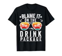 Blame it on The Cruise Package Cruise Croisière Matching T-Shirt
