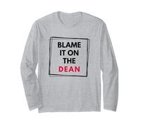 Blame It On The Dean | Doyen de la Faculté | Doyen de la recherche Manche Longue