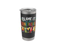 Blame It On The Drink Package Cocktails de vacances Gobelet isotherme en acier inoxydable double paroi