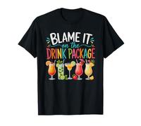 Blame It on The Drink Package Cocktails de Vacances T-Shirt