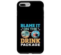 Blame It on The Drink Package Croisière Alcool Coque pour iPhone 7 Plus/8 Plus