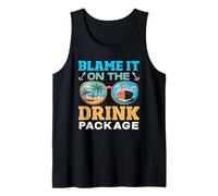 Blame It on The Drink Package Croisière Alcool Débardeur