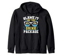 Blame It on the Drink Package Funny Cruise Gift Sweat à Capuche