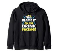 Blame It on the Drink Package Funny Cruise Gift Sweat à Capuche