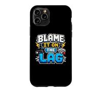 Blame It on The Lag Manette de Jeu Amusante pour Joueur Pixel Art Coque pour iPhone 11 Pro