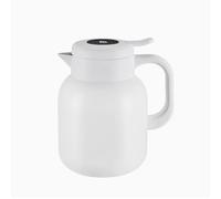 Blanc,1L,Thermos à double paroi sous vide 1,5 L, grande capacité, théière portable, conserve la température pendant 6 à 24 heures pour le camping, les camping-cars et les voyages en plein air