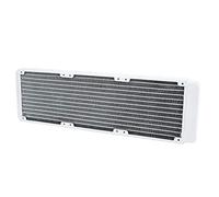 Blanc 360 Mm, Radiateur Blanc, Composants Internes, Dissipateur Thermique en Cuivre Blanc, Radiateur de Refroidissement par Eau 360 Mm pour Instruments Industriels