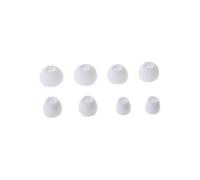 (Blanc) 4 paires d'embouts souples en silicone pour écouteurs intra-auriculaires Sennheiser Momentum