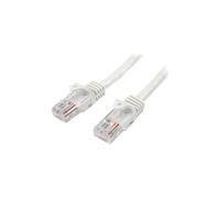 Blanc 50 CM StarTech Cat.5e UTP Patch Réseau Câble 45PAT50CMWH