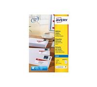 Avery Étiquettes Autocollantes Blanches 360 Pièces 63,5x33,9 mm J8159-15 - Feuille A4, Imprimante Jet d'Encre, Format Compact, Papier FSC, Compatible Mon Timbre en Ligne