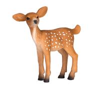 Blanc à Queue Deer Faon Wildlife Jouet Figurine 5.5 CM Hauteur Approx Mojo Fun