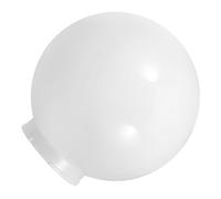 Blanc Abat-jour de Rechange Globe en Acrylique pour Lampe Murale | Ouverture 9,5cm, Forme Sphérique Givrée, Usage Extérieur, pour Éclairage de Allée et Potelet