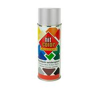 BLANC ALUMINIUM (HIT COLOR) (Bombe peinture 400 ml) - Bombe aérosol de peinture pour utilisation tous supports.auto, moto, camping car et décoration maison