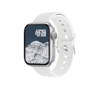 (blanc) Assistant intelligent, réception d'appels, surveillance du sommeil, plus de 100 numéros, montre