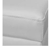 (Blanc)Banc de couloir - Banc long de rangement - Bois Blanc - pour maison@FR381047