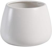 Blanc Blanc en céramique Fleurie Pot jardinières en céramique Pot Succulent Plante Pot Cactus céramique Pot de Maison Ornements de colorés Pots de Plante avec Soucoupe-Blanc || 12 * 10cm