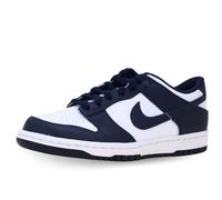 Chaussure Nike Dunk Low pour ado Blanc/Blanc/Midnight Navy 36