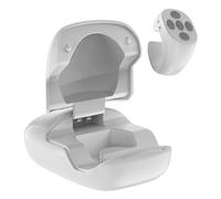 Blanc Bluetooth Télécommande Bague de Défilement pour App Remote Ring Clicker, Anneau Tourne-Page Bluetooth de Doigt sans Fil, Contrôle à Distance pour Camera Enregistrement Vidéo à Distance