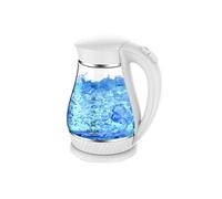 Adler Europe Bouilloire AD 1274 Standard – 1,7 L, 2200 W, plastique/verre, base 360° – Blanc
