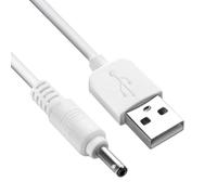 blanc - Câble de chargement USB vers DC 3.5V cordon de chargeur de remplacement pour foreo Luna-Luna 2-Mini blanc