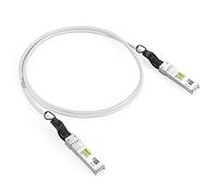 [Blanc] Câble SFP+ DAC coloré 10G - Câble Twinax SFP pour Cisco SFP-H10GB-CU2M, Ubiquiti UniFi, Fortinet, Supermicro, Netgear, Microtik, ZTE Devices, 2 mètres