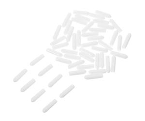 Blanc Capuchons de Picots de Lave-vaisselle en Caoutchouc et Silicone | Embouts de Protection à Découper, Résistants à Chaleur, pour Dents et Extrémités de Panier