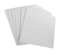 Blanc Carton Ondulé 11,81x11,81 Pouces 10 Feuilles | Feuilles de Carton Épaisses, Support Stable pour Artisanat, Expédition et Protection des Objets Fragiles