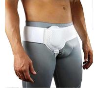 (Blanc) Ceintures Herniaires Pour Hommes, Support De Hernie Inguinale Côté Gauche Ou Droit Pour Maintenir Les Hernies Inguinales En Place Et Éviter Qu'elles Ne Dépassent